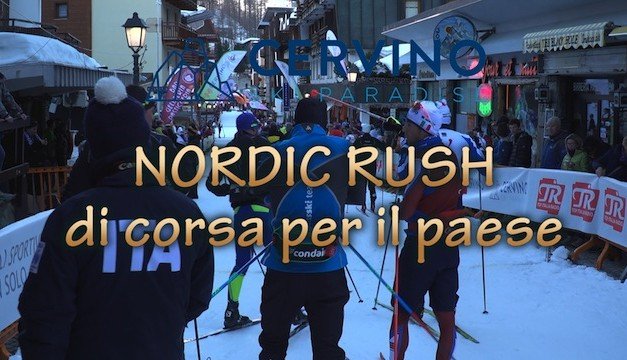 Nordic Rush di corsa per il paese